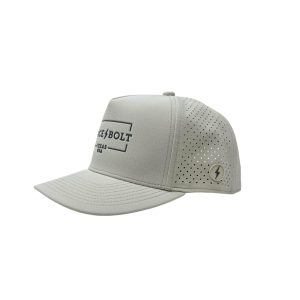 BRUCE BOLT Standard Snapback Hat - Grey