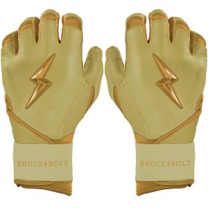 PREMIUM PRO GOLD Series Long Cuff Batting Gloves